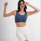 2S soft bra, wide strap, printed