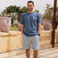 Eid Snoopy half sleeve pajamas shorts summer melton