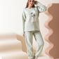 Grace flower girls' polka dot pajamas