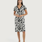 Women's V-Neck Half Sleeve Printed Camisole