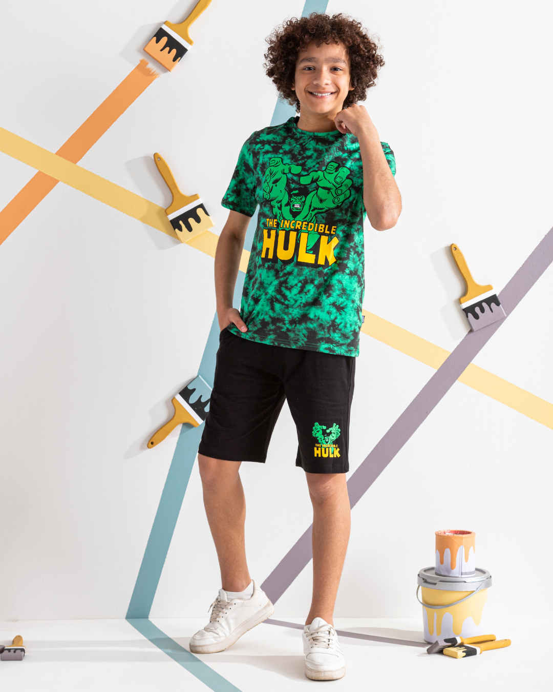 HULK بيجامه اولادي شورت