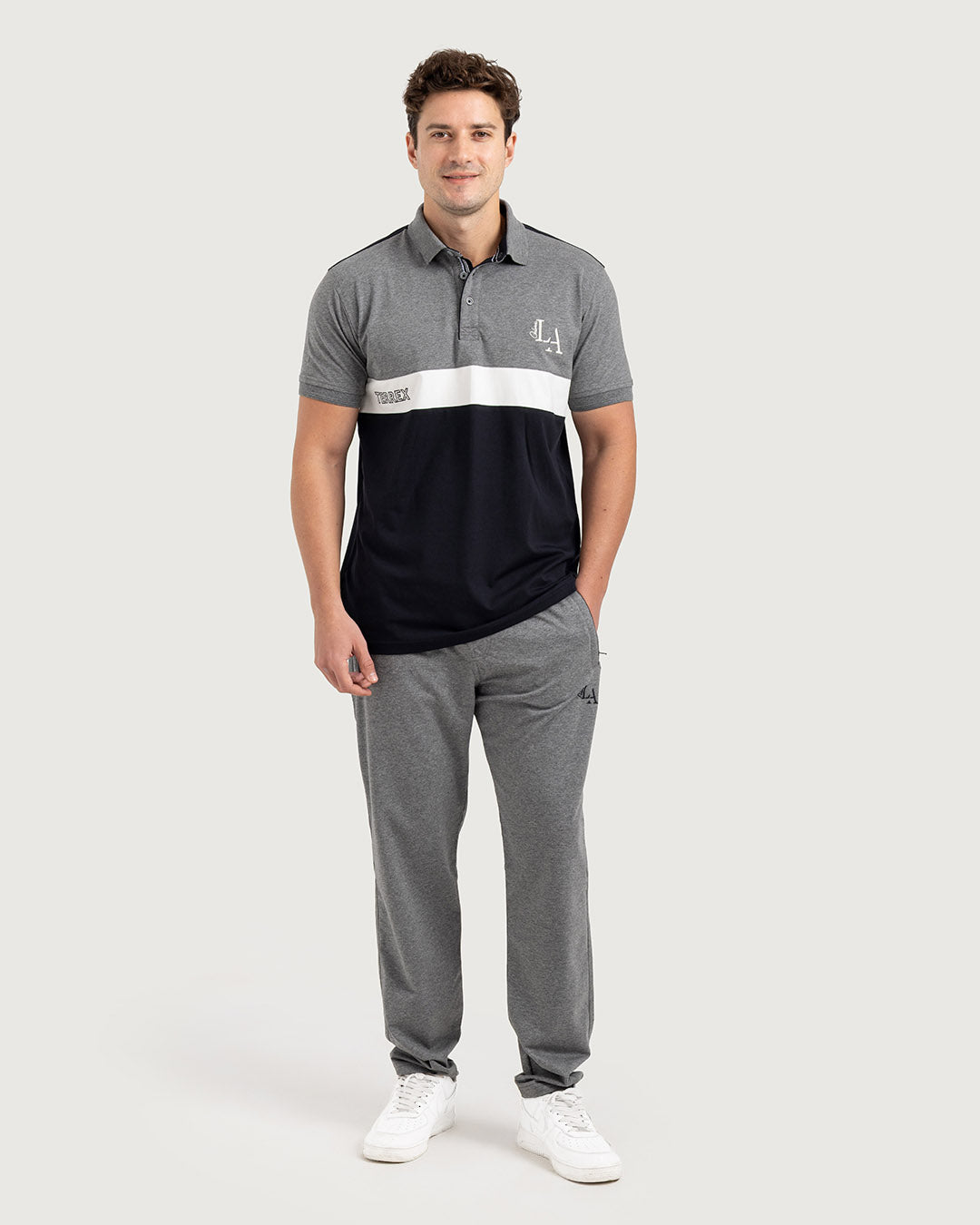 Survêtement for hommes, demi-manches, pantaloons
