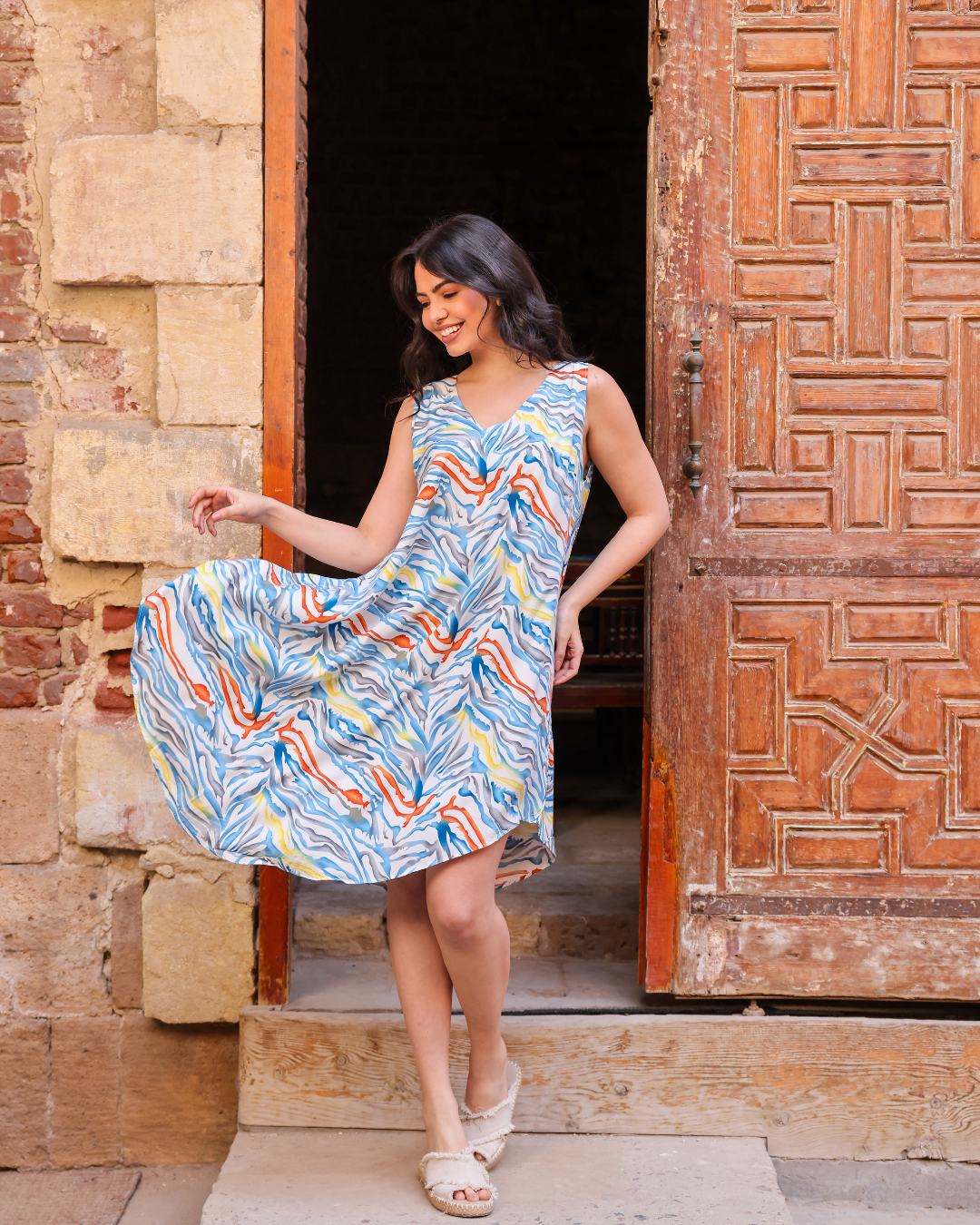 22قميص فسكوز قصير كات