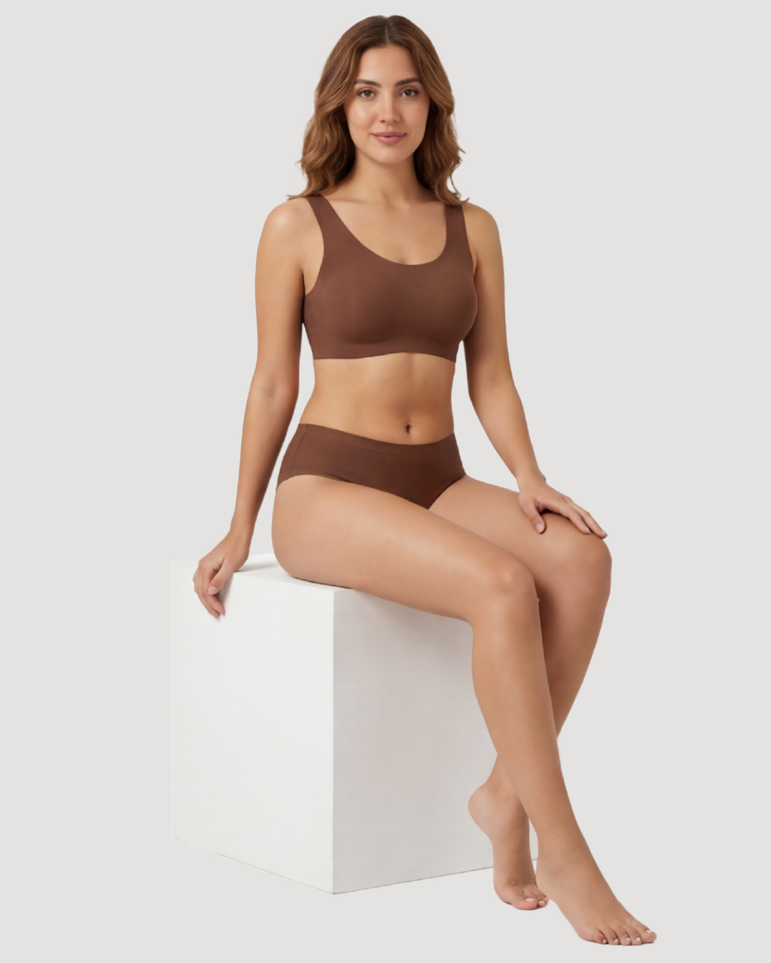 Seamless high Cut Brief