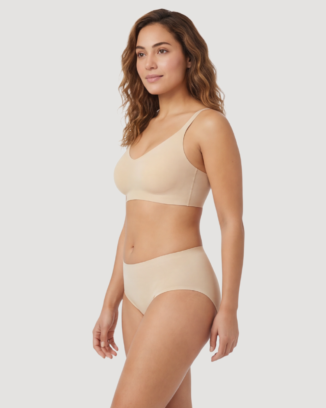 Seamless high Cut Brief