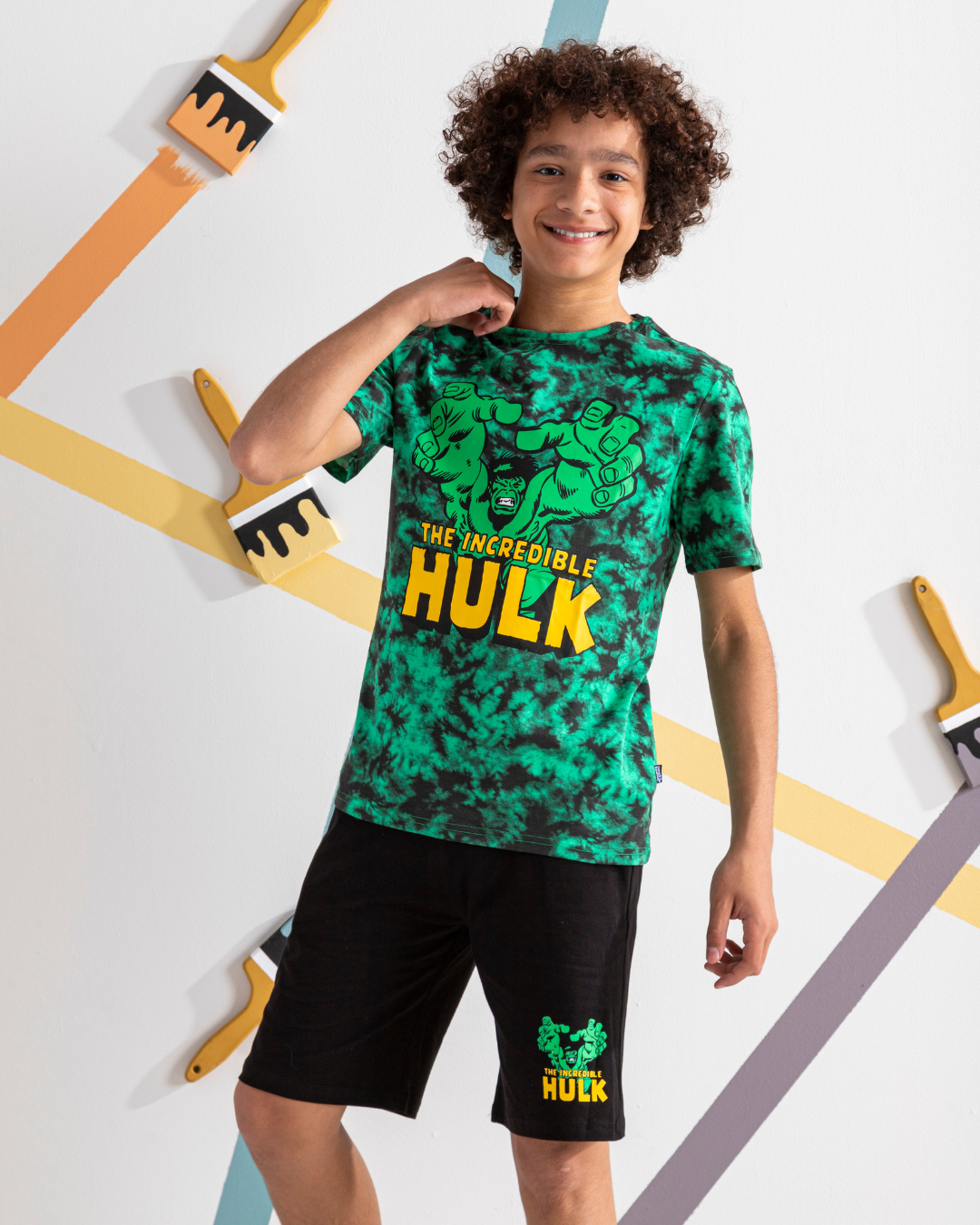 HULK بيجامه اولادي شورت