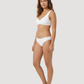 Plain laser cut Bikini