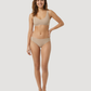 Plain laser cut Bikini
