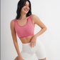 2S soft bra, wide strap, printed