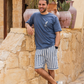 Eid Snoopy half sleeve pajamas shorts summer melton