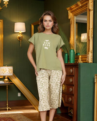 Sun rise بيجاما حريمي جابونيز و برموده