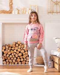 little cottage  بيجامه بناتي