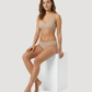 Plain laser cut Bikini