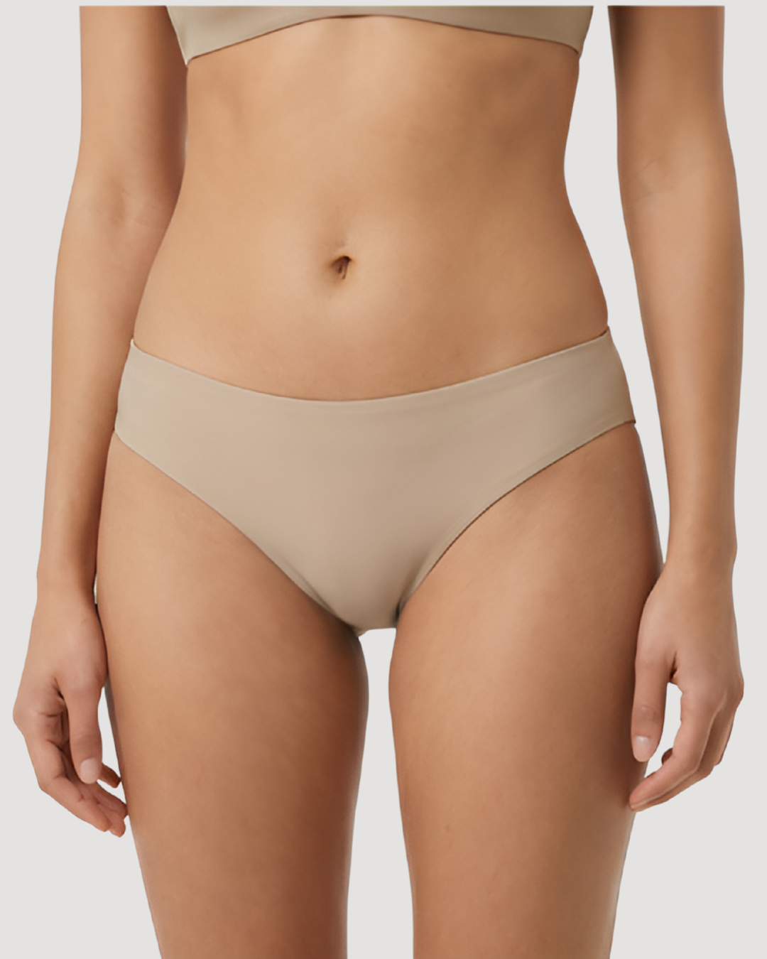 Plain laser cut Bikini