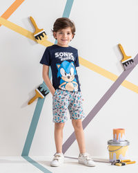 SONIC بيجامه اولادي شورت