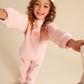 Girls' pajamas with a delicate floral print