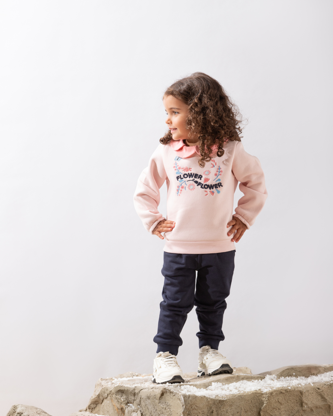 flower flower بيجامه بناتي تطريز