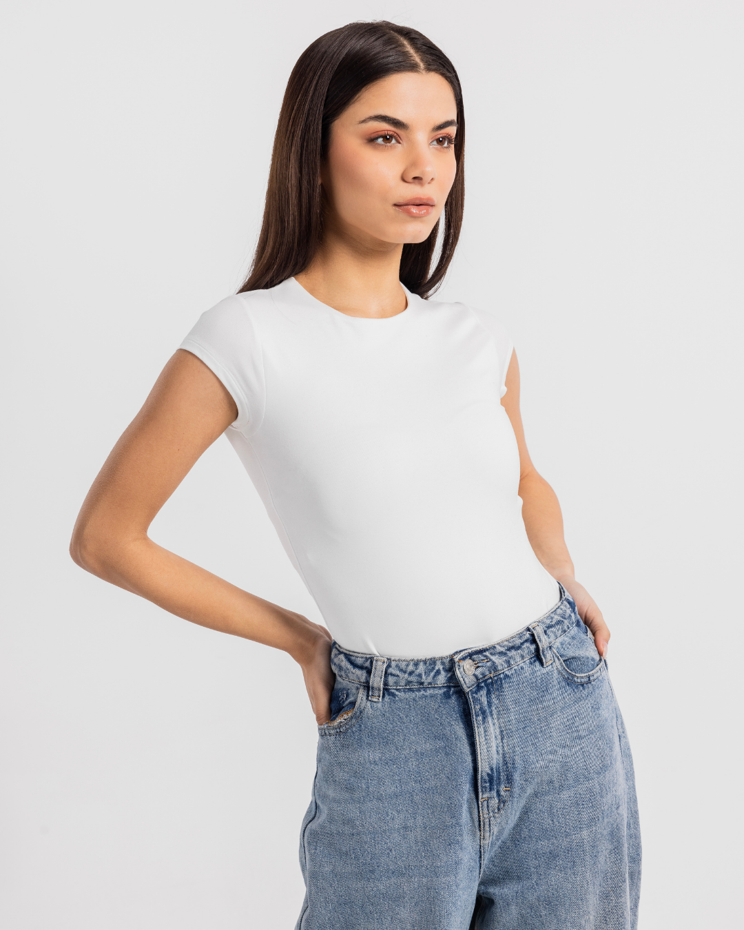 Polyamide كاش حريمي نص كم