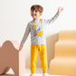 Let's Smile Boys' pajamas, interlock print set