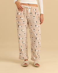 Funny Sheep Women Pant in Beige