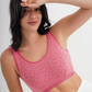 2S soft bra, wide strap, printed