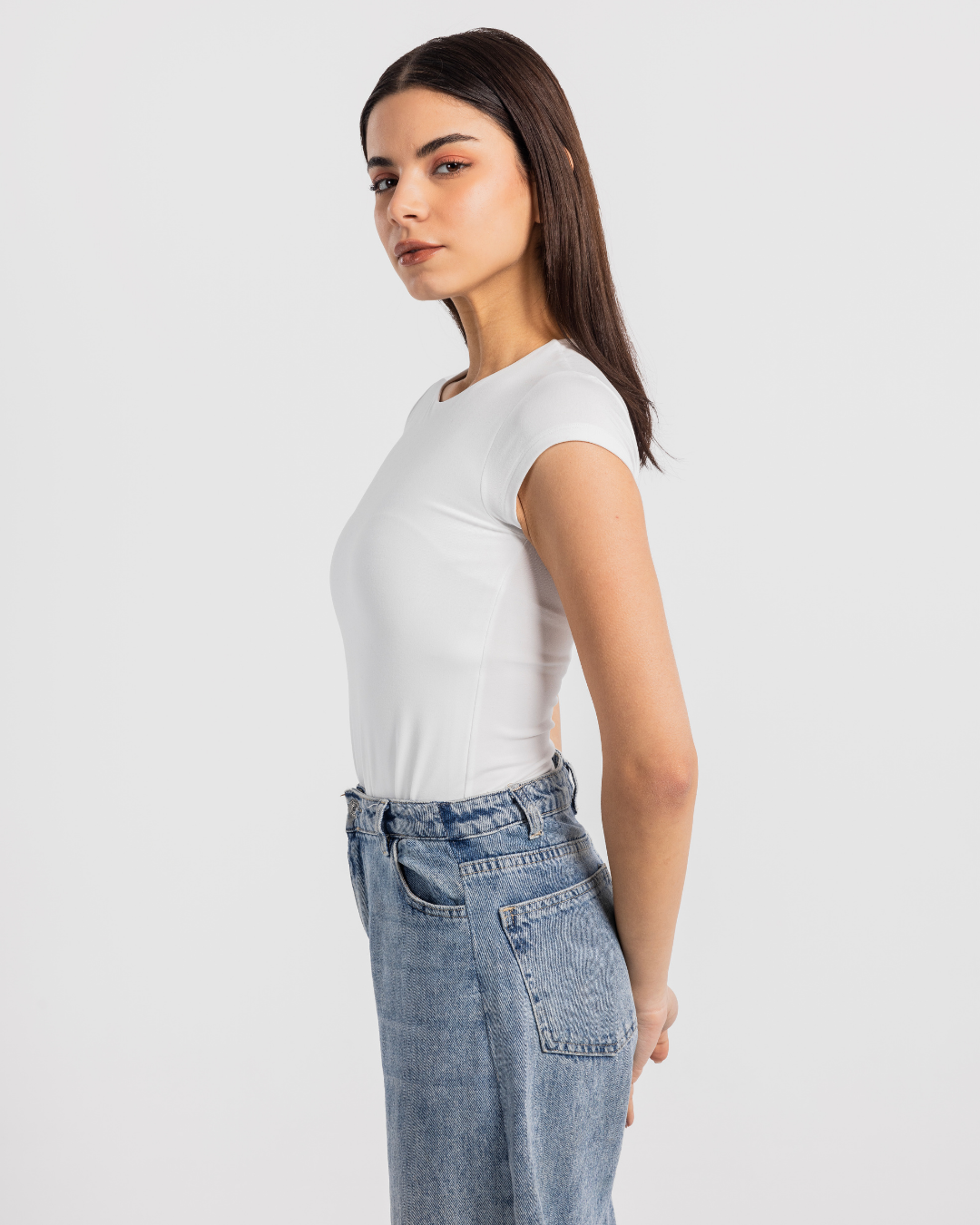 Polyamide كاش حريمي نص كم