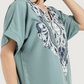 Half-Sleeve Embroidered Dacron Shirt 6