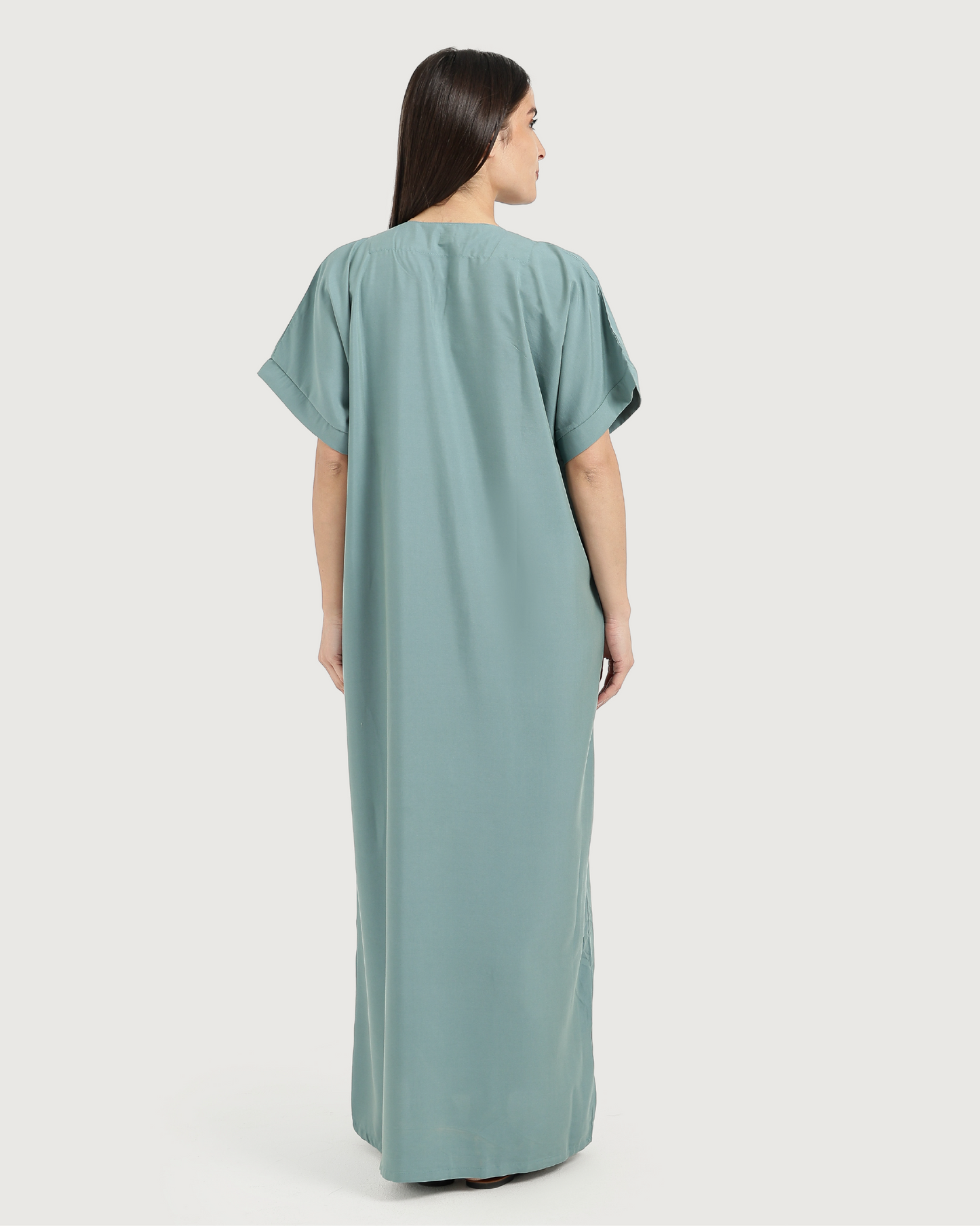 Half-Sleeve Embroidered Dacron Shirt 6