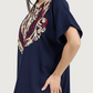 Half-Sleeve Embroidered Dacron Shirt 6
