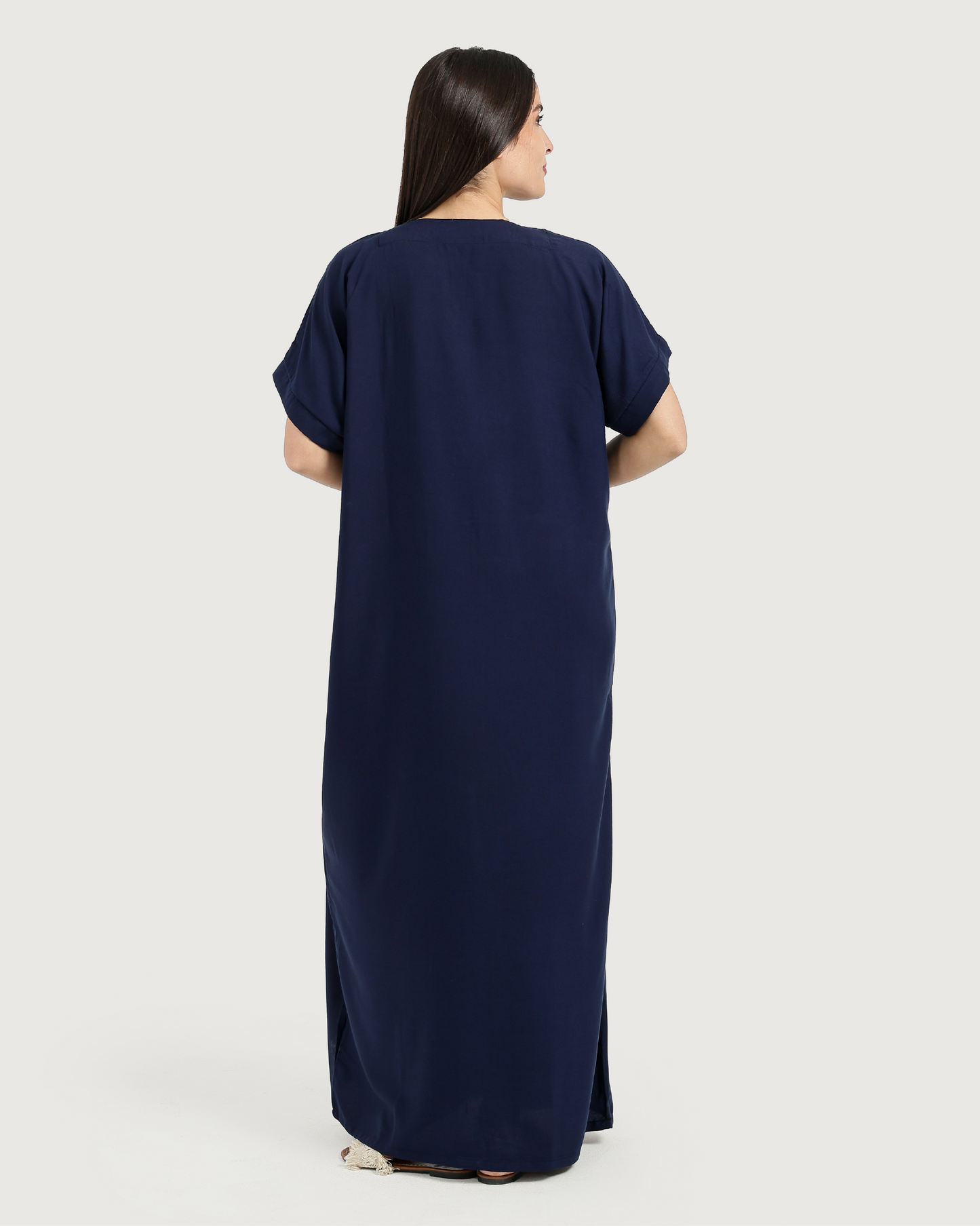 Half-Sleeve Embroidered Dacron Shirt 6