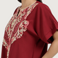 Half-Sleeve Embroidered Dacron Shirt 6