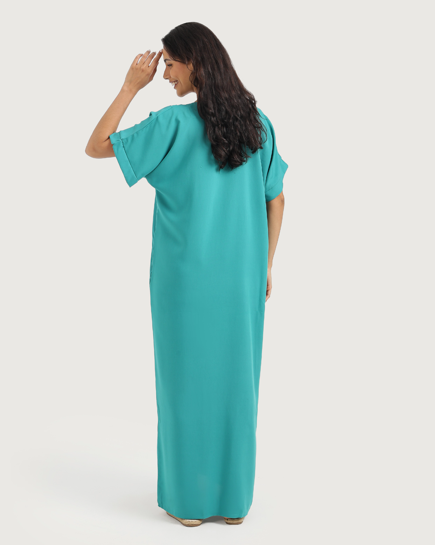 قميص داكرون نص كم مطرز 7