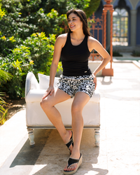 Modern Floral Women's Pajamas Pants modal cotton