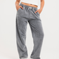 Acid Washed Sweatpants Summer Melton