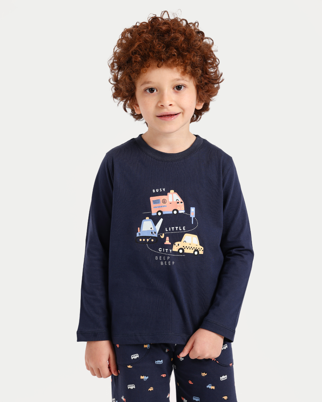 بيجاما أولادي بكُم السيارات السريعة