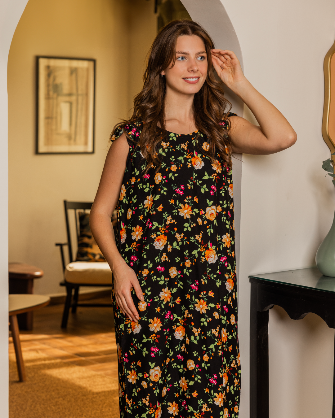 3 قميص فسكوز جابونيز قصير