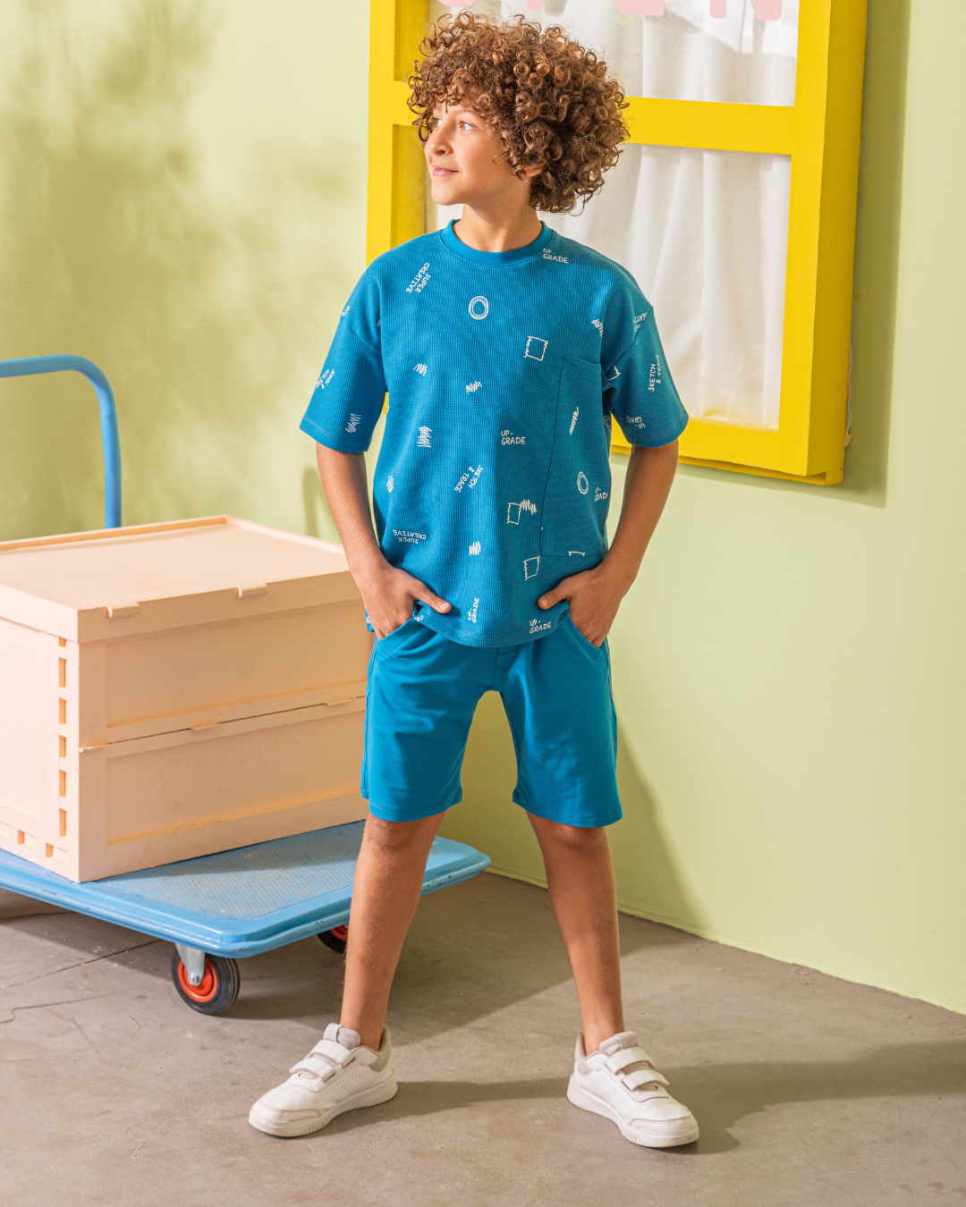 Super Creaitve بيجامة اولادي وسط