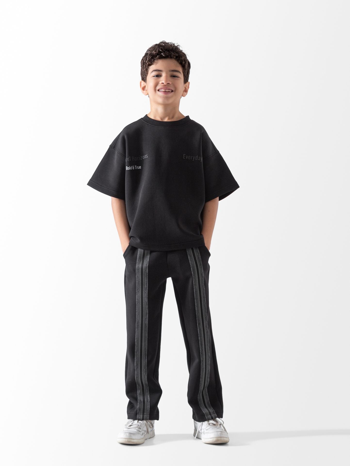 My boys' fishbone pajamas