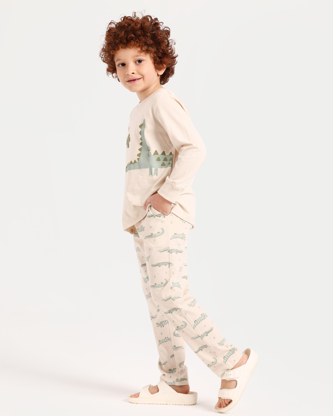 بيجاما اولادى باكمام و بنطلون