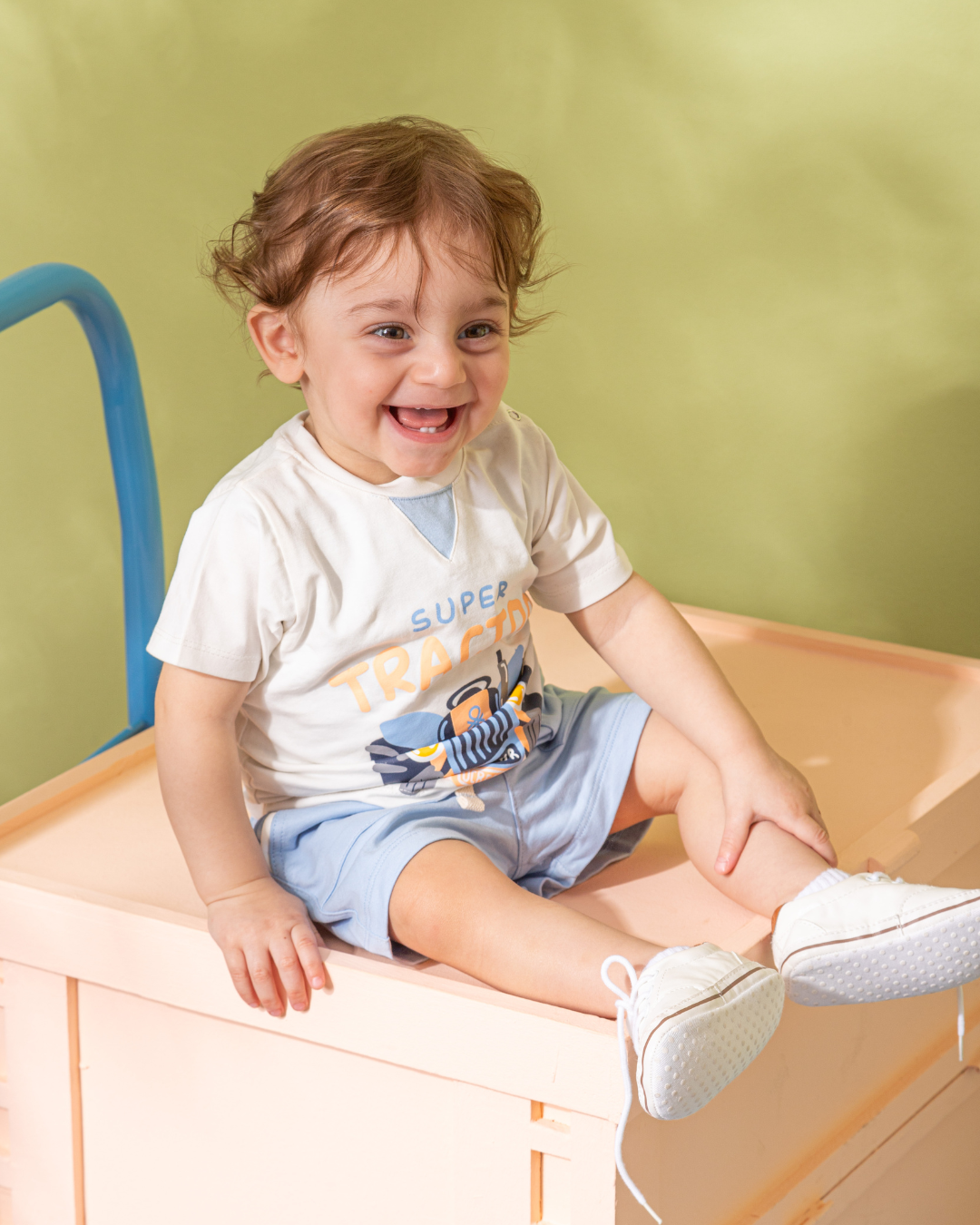 Super Tractor  NB بيجامه اولادي بيبي