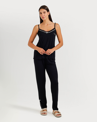 Women's pajama with camisole and pants