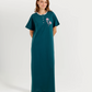 Women's Lycra Half Sleeve Nightgown