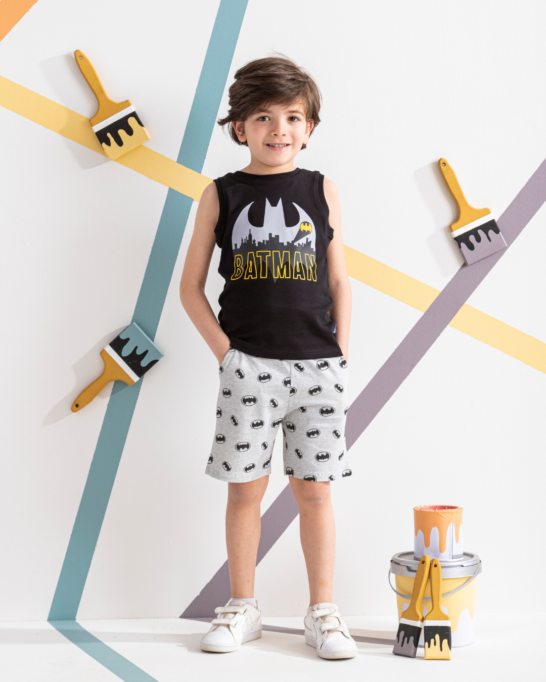 BATMAN pajamas for my boys, shorts