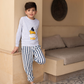 Daffy Duck Baby Boys Long Sleeve Cotton Pajamas * Summer Melton Stripe Pants