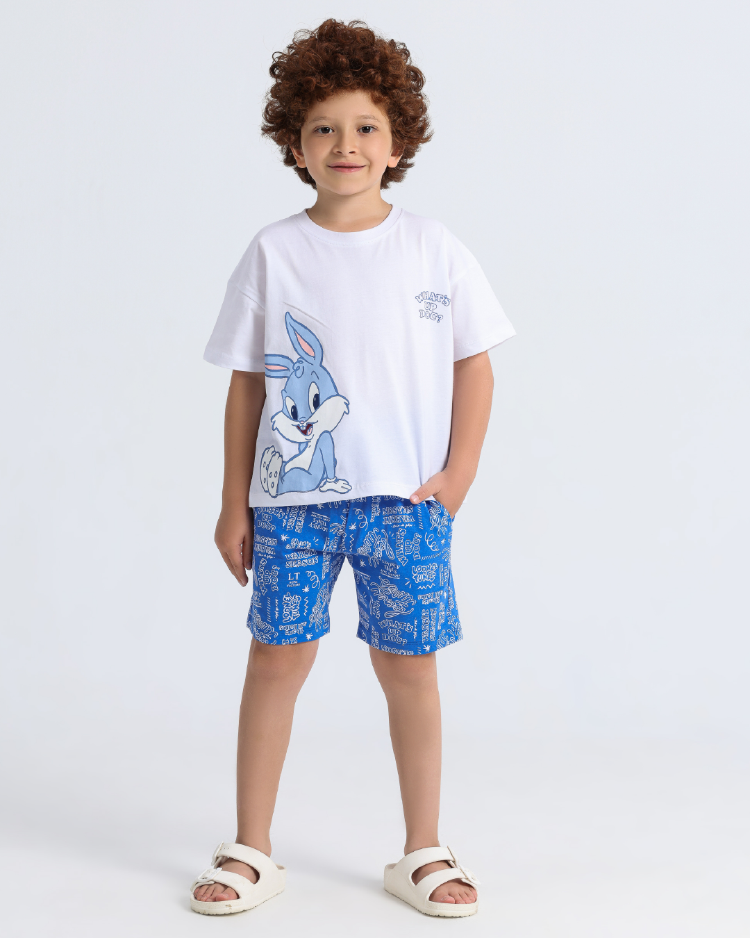 Baby Bugs Bunny Boys Shorts Pajama