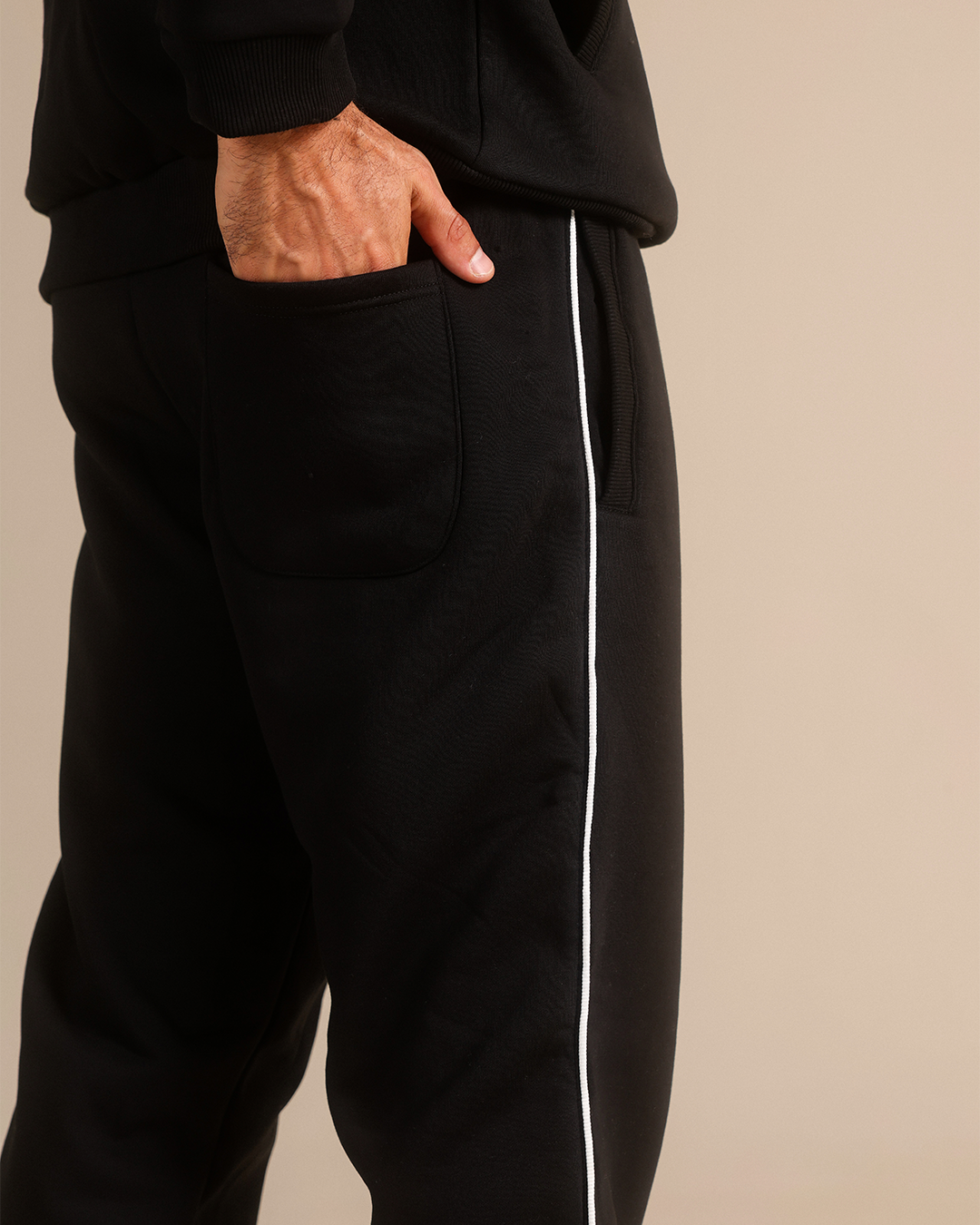 Raglan-sleeve tracksuit