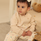 Girls' Small Heart Print Pajamas