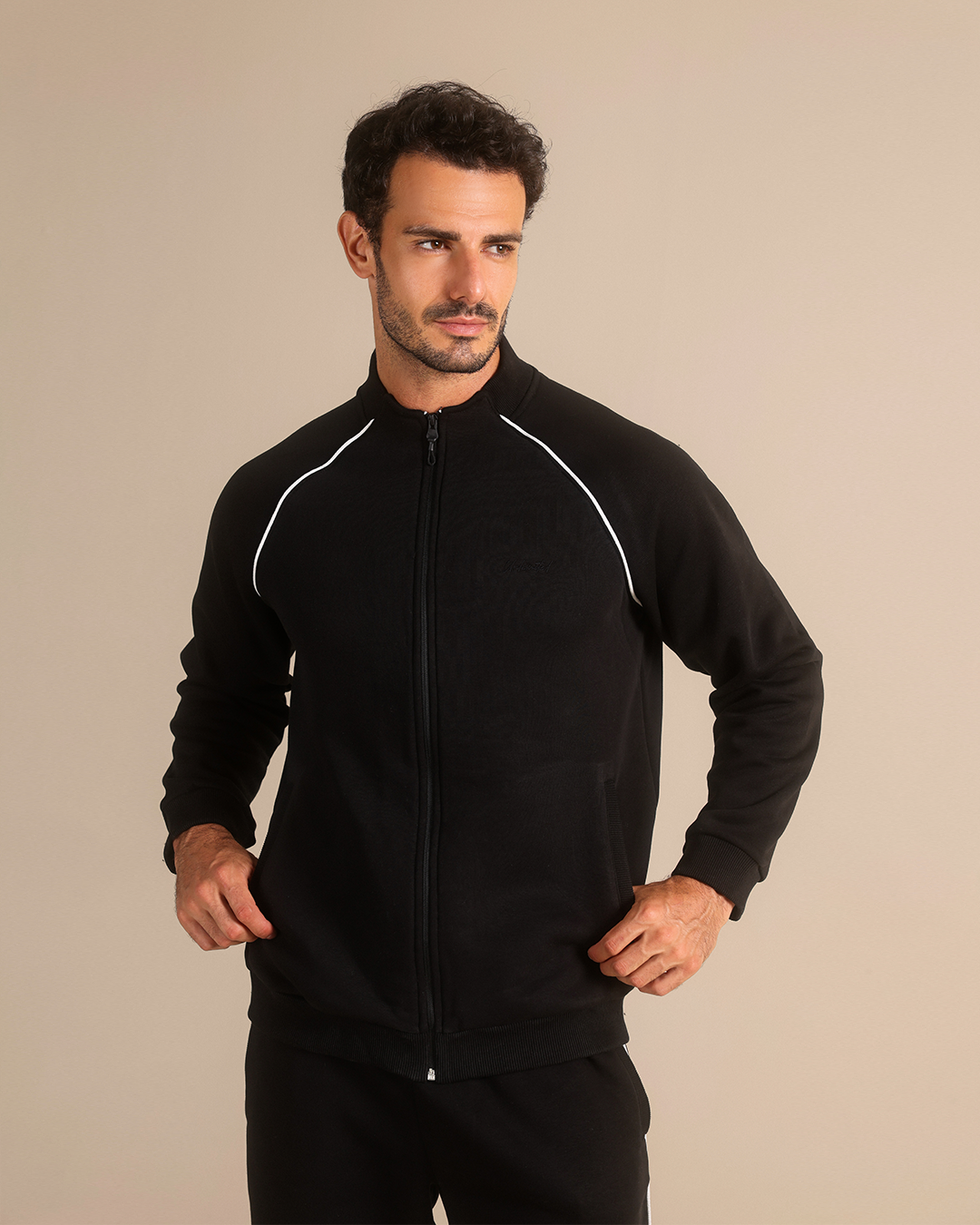 Raglan-sleeve tracksuit