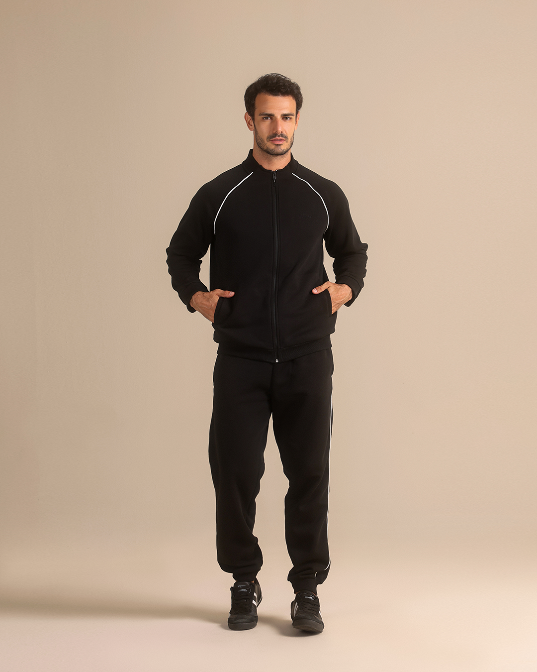 Raglan-sleeve tracksuit