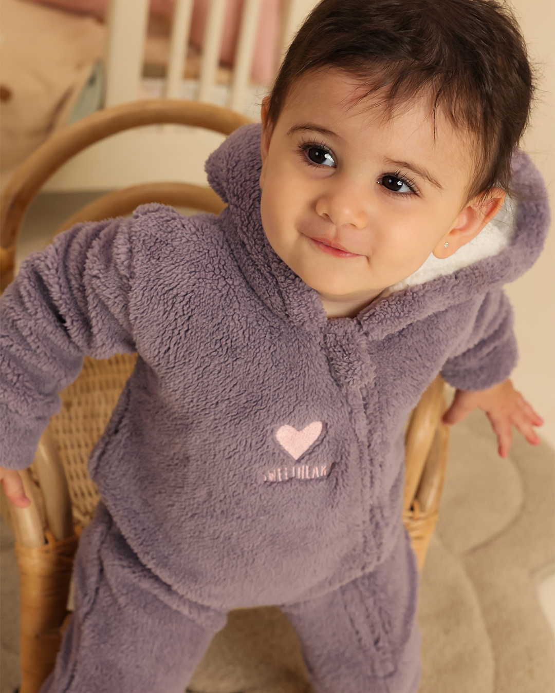 Baby Fur Romper